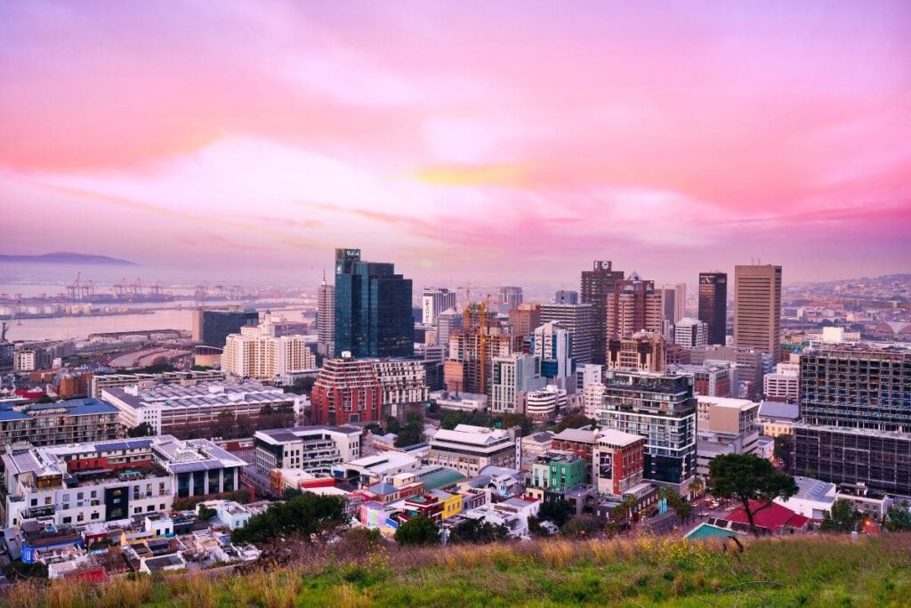 ville-Afrique-du-Sud